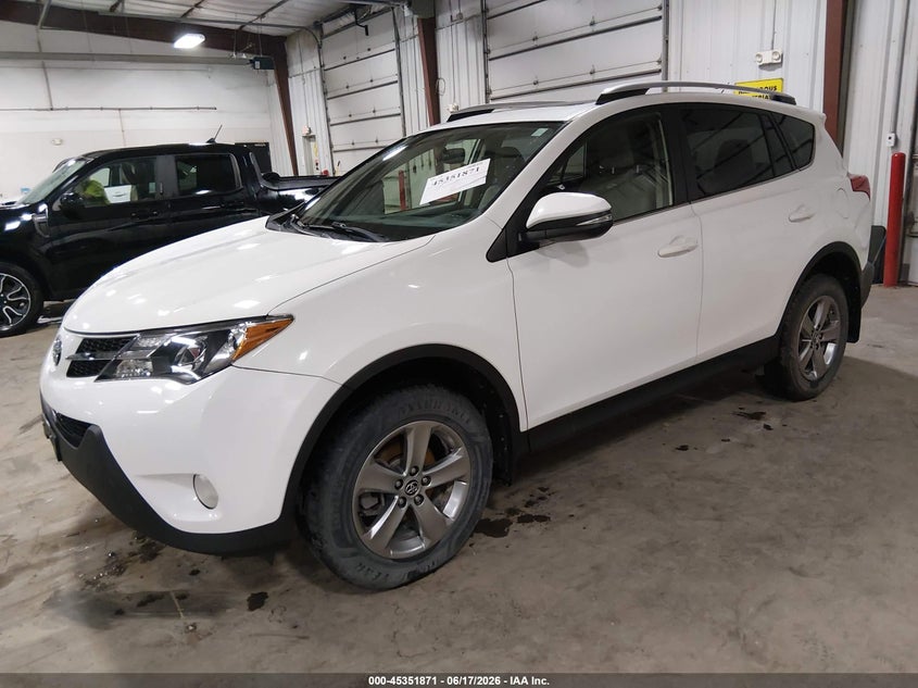 2015 Toyota Rav 4 VIN JTMRFREV9FD099403 IAAI salvage auction — HAIL, Salvage (Iowa), sold $4,200 on 2026-07-14 (photo 2)
