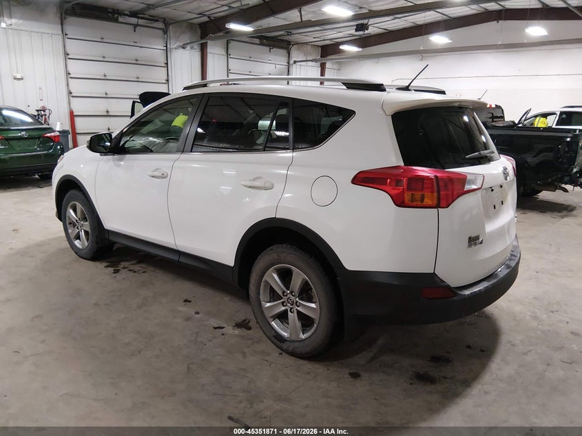 2015 Toyota Rav 4 VIN JTMRFREV9FD099403 IAAI salvage auction — HAIL, Salvage (Iowa), sold $4,200 on 2026-07-14 (photo 3)