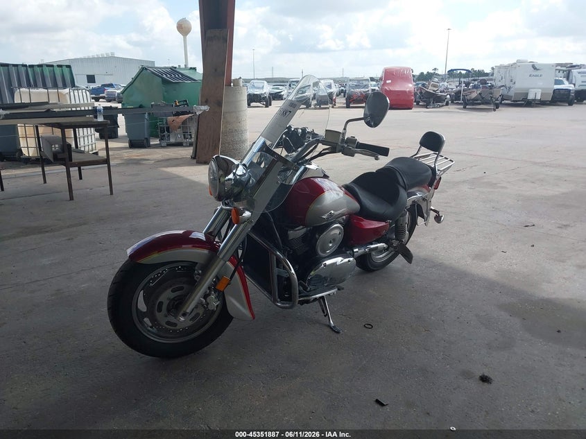 2007 Kawasaki Vn1600 VIN JKBVNKA157A023939 IAAI salvage auction — RIGHT FRONT, Salvage (Texas), sold $875 on 2026-07-09 (photo 2)
