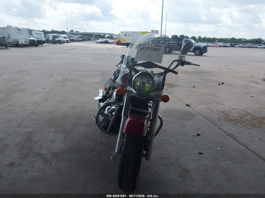 2007 Kawasaki Vn1600 VIN JKBVNKA157A023939 IAAI salvage auction — RIGHT FRONT, Salvage (Texas), sold $875 on 2026-07-09 (photo 5)