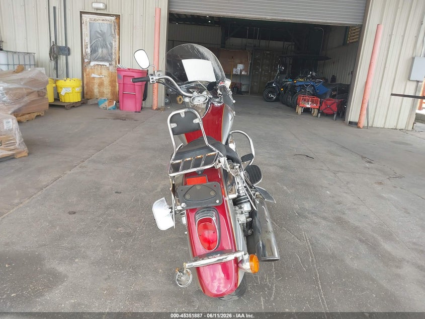2007 Kawasaki Vn1600 VIN JKBVNKA157A023939 IAAI salvage auction — RIGHT FRONT, Salvage (Texas), sold $875 on 2026-07-09 (photo 6)