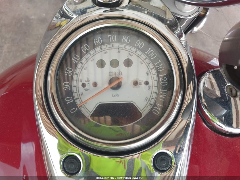 2007 Kawasaki Vn1600 VIN JKBVNKA157A023939 IAAI salvage auction — RIGHT FRONT, Salvage (Texas), sold $875 on 2026-07-09 (photo 7)