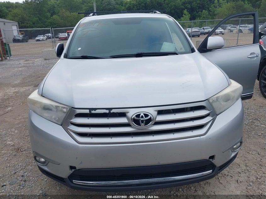 2013 Toyota Highlander VIN 5TDDK3EH9DS235334 IAAI salvage auction — NORMAL WEAR, Clear (Tennessee), sold $3,175 on 2026-07-08 (photo 6)