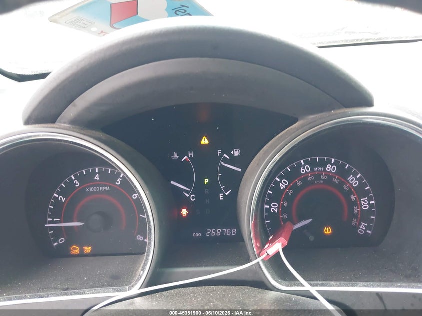 2013 Toyota Highlander VIN 5TDDK3EH9DS235334 IAAI salvage auction — NORMAL WEAR, Clear (Tennessee), sold $3,175 on 2026-07-08 (photo 7)