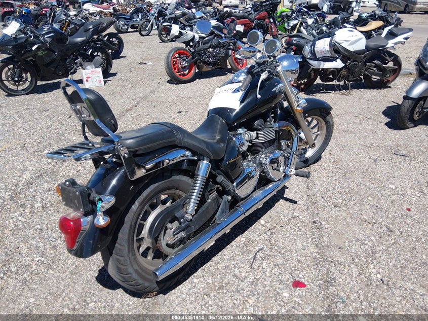 2013 Triumph motorcycle America VIN SMT905RNXDT576414 IAAI salvage auction — SIDE, Salvage (Utah), sold $425 on 2026-07-07 (photo 4)