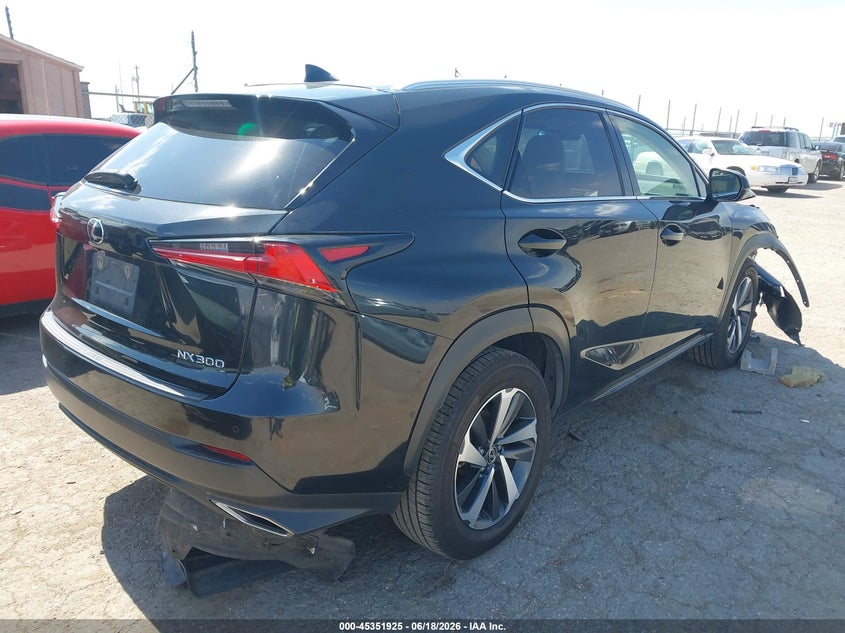 2019 Lexus Nx VIN JTJYARBZ4K2150262 IAAI salvage auction — FRONT END, Original (Texas), sold $6,500 on 2026-07-28 (photo 4)