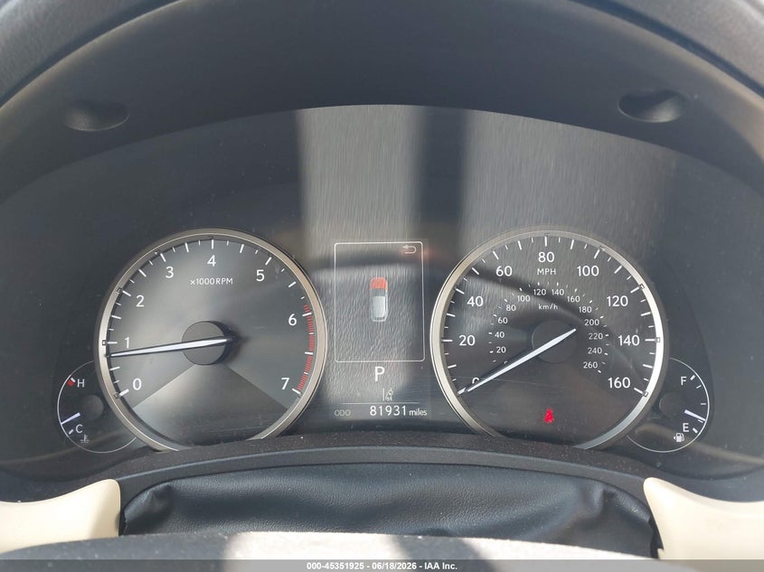 2019 Lexus Nx VIN JTJYARBZ4K2150262 IAAI salvage auction — FRONT END, Original (Texas), sold $6,500 on 2026-07-28 (photo 7)