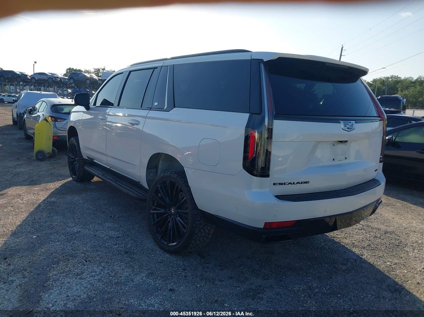 2023 Cadillac Escalade VIN 1GYS4NKL3PR194055 IAAI salvage auction — SUSPENSION, Wait Title, sold $35,150 on 2026-08-10 (photo 3)