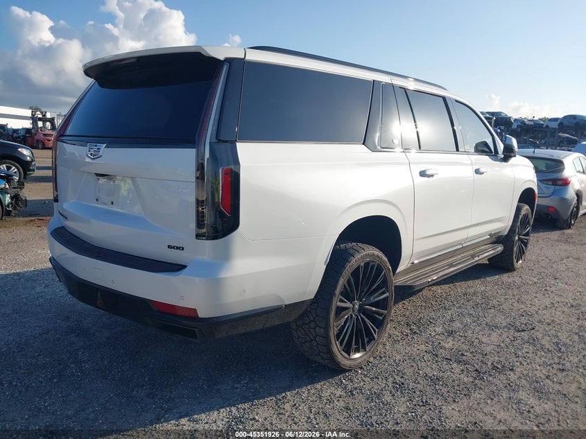 2023 Cadillac Escalade VIN 1GYS4NKL3PR194055 IAAI salvage auction — SUSPENSION, Wait Title, sold $35,150 on 2026-08-10 (photo 4)