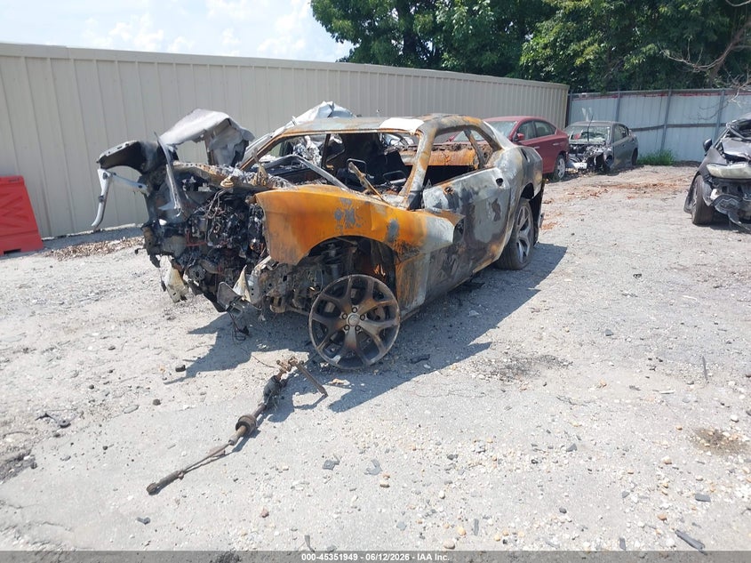 2015 Dodge Challenger VIN 2C3CDZBT0FH708772 IAAI salvage auction — Burn Engine, Salvage Title, sold $200 on 2026-07-31 (photo 2)