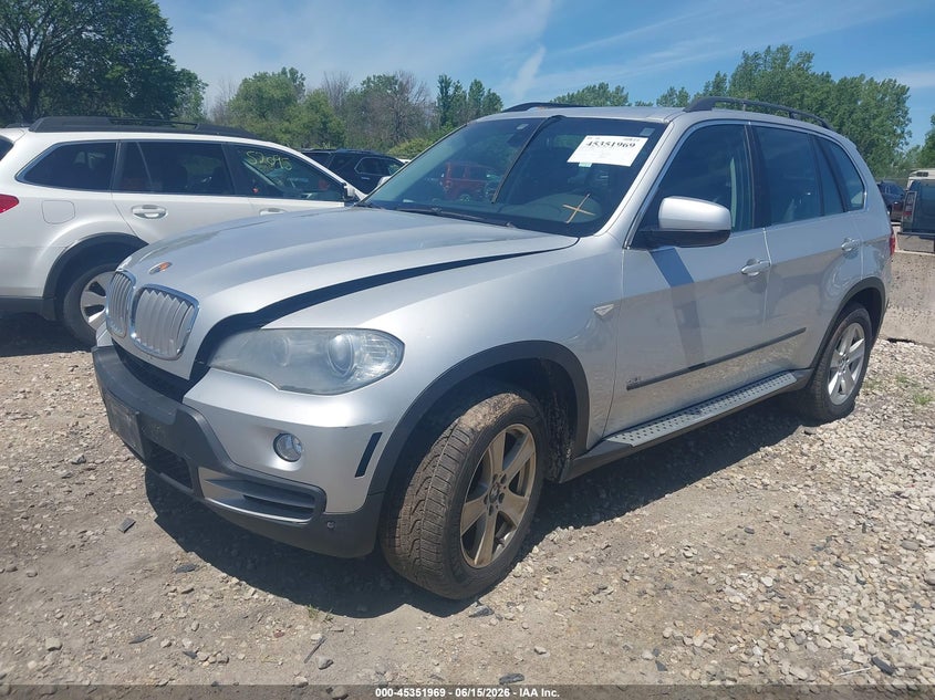 2008 BMW X5 VIN 5UXFE83548L163986 IAAI salvage auction — NORMAL WEAR, Clear-Endorsement (Wisconsin), sold $350 on 2026-07-09 (photo 2)