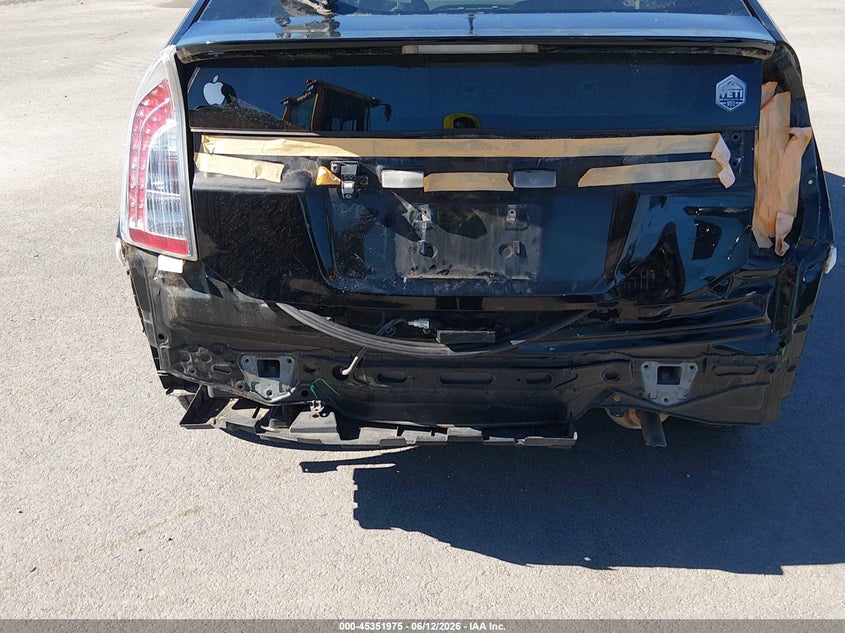 2014 Toyota Prius VIN JTDKN3DU0E0380151 IAAI salvage auction — REAR END, Salvage (Illinois), sold $900 on 2026-07-28 (photo 6)