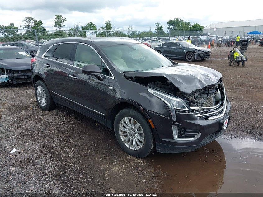 2019 Cadillac Xt5 VIN 1GYKNBRS5KZ181583 IAAI salvage auction — FRONT END, Salvage Title, sold $3,000 on 2026-07-29 (photo 1)