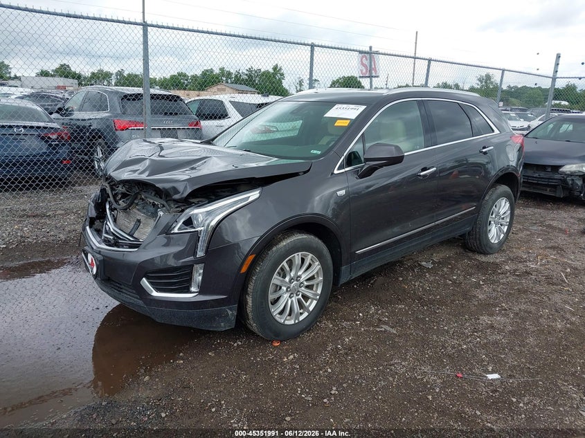 2019 Cadillac Xt5 VIN 1GYKNBRS5KZ181583 IAAI salvage auction — FRONT END, Salvage Title, sold $3,000 on 2026-07-29 (photo 2)