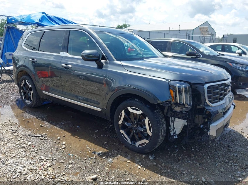 2024 Kia Telluride VIN 5XYP6DGC2RG556886 IAAI salvage auction — FRONT END, Salvage (Ohio), sold $15,400 on 2026-07-09 (photo 1)