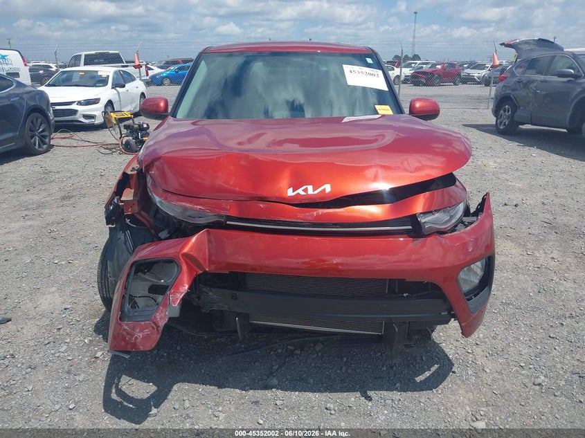 2022 Kia Soul VIN KNDJ23AU6N7822429 IAAI salvage auction — FRONT END, Salvage (Arkansas), sold $1,400 on 2026-08-02 (photo 6)