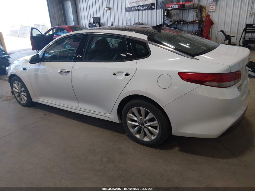 2016 Kia Optima VIN 5XXGU4L30GG051894 IAAI salvage auction — FRONT END, Salvage (North Dakota), sold $1,400 on 2026-07-23 (photo 3)