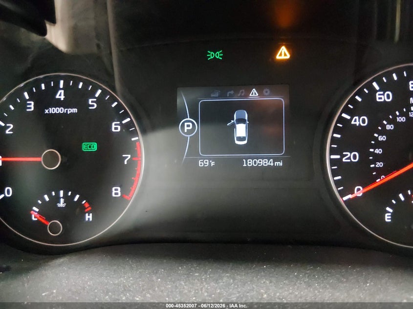 2016 Kia Optima VIN 5XXGU4L30GG051894 IAAI salvage auction — FRONT END, Salvage (North Dakota), sold $1,400 on 2026-07-23 (photo 7)