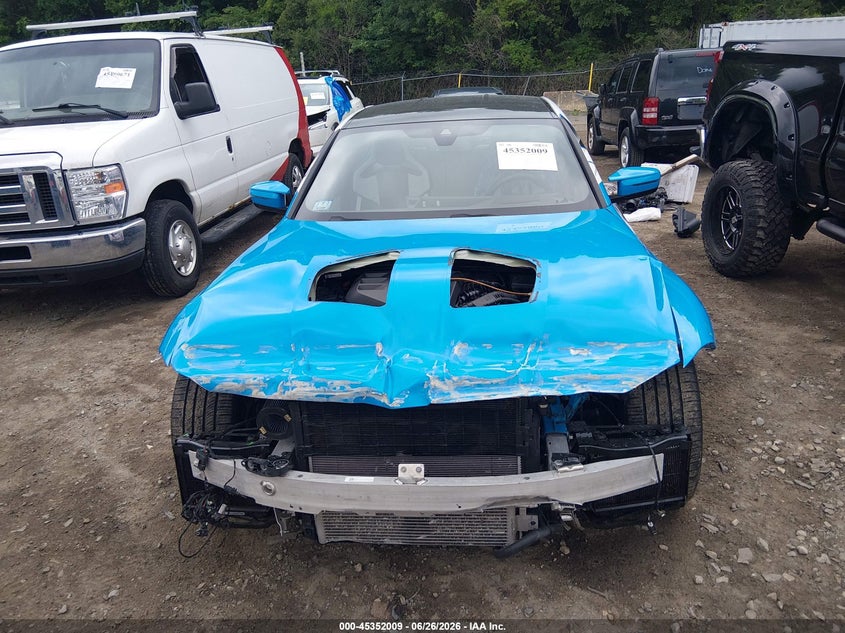 2024 BMW M3 VIN WBS43AY0XRFT44571 IAAI salvage auction — FRONT END, Salvage (Massachusetts), sold $38,250 on 2026-07-30 (photo 6)
