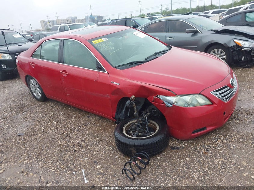 2009 Toyota Camry hybrid VIN JTNBB46K593052069 IAAI salvage auction — NORMAL WEAR, Original (Texas), sold $750 on 2026-07-06 (photo 1)