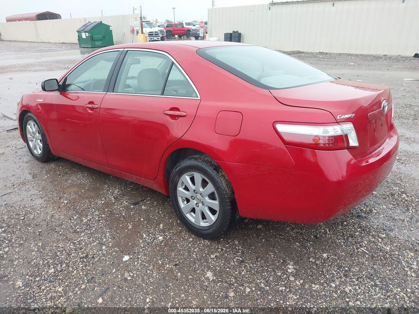 2009 Toyota Camry hybrid VIN JTNBB46K593052069 IAAI salvage auction — NORMAL WEAR, Original (Texas), sold $750 on 2026-07-06 (photo 3)