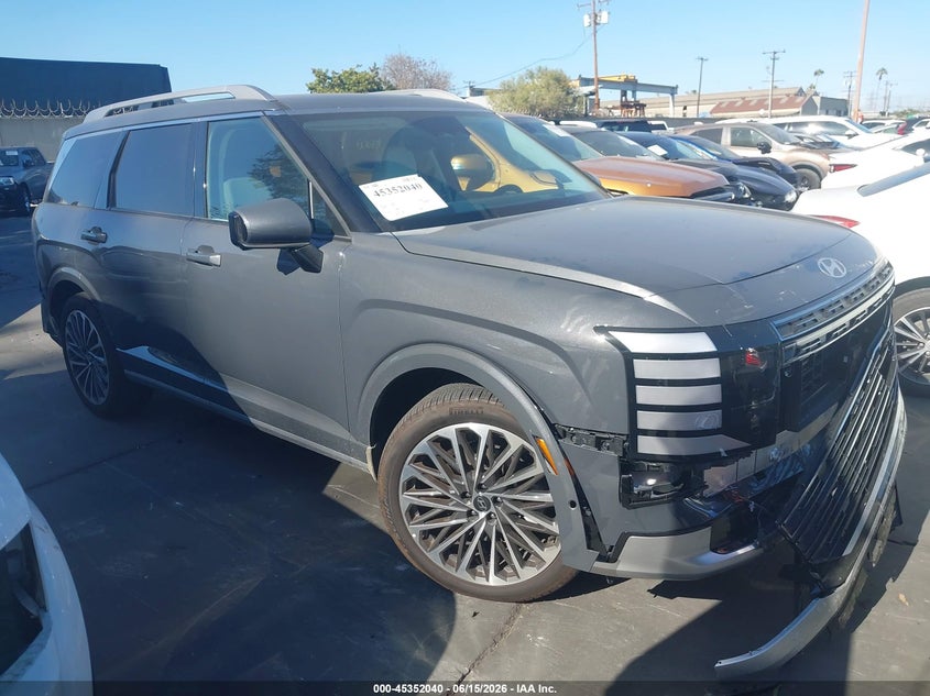 2026 Hyundai Palisade VIN KM8RM5SA9TU065355 IAAI salvage auction — REAR END, Salvage Title, sold $13,000 on 2026-07-22 (photo 1)