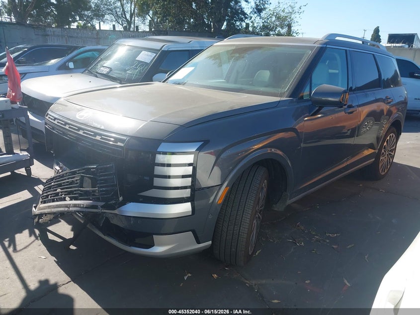 2026 Hyundai Palisade VIN KM8RM5SA9TU065355 IAAI salvage auction — REAR END, Salvage Title, sold $13,000 on 2026-07-22 (photo 2)