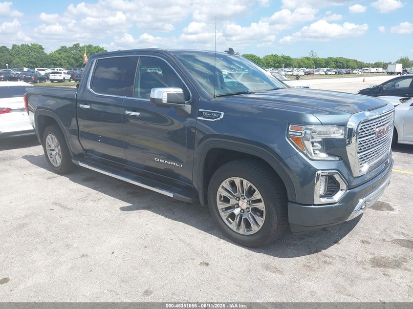 2020 Gmc SIERRA VIN 3GTU9FED9LG436982 IAAI salvage auction — REAR END, Salvage (North Carolina), sold $12,000 on 2026-07-09 (photo 1)