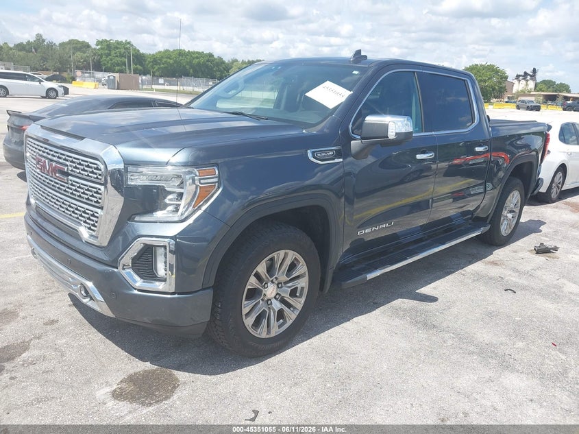2020 Gmc SIERRA VIN 3GTU9FED9LG436982 IAAI salvage auction — REAR END, Salvage (North Carolina), sold $12,000 on 2026-07-09 (photo 2)