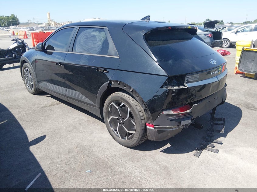 2023 Hyundai Ioniq 5 VIN KM8KN4AE9PU161022 IAAI salvage auction — REAR END, Salvage (Illinois), sold $10,800 on 2026-07-23 (photo 3)