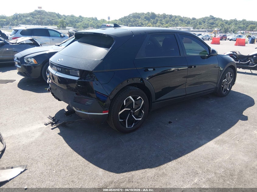 2023 Hyundai Ioniq 5 VIN KM8KN4AE9PU161022 IAAI salvage auction — REAR END, Salvage (Illinois), sold $10,800 on 2026-07-23 (photo 4)