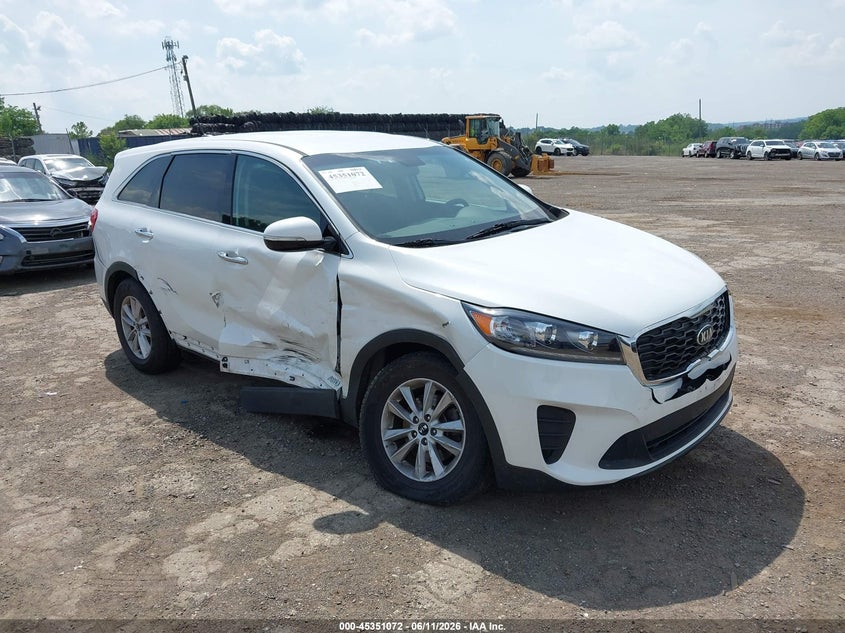 2020 Kia Sorento VIN 5XYPGDA37LG661078 IAAI salvage auction — RIGHT FRONT, Salvage Title, sold $3,100 on 2026-07-17 (photo 1)