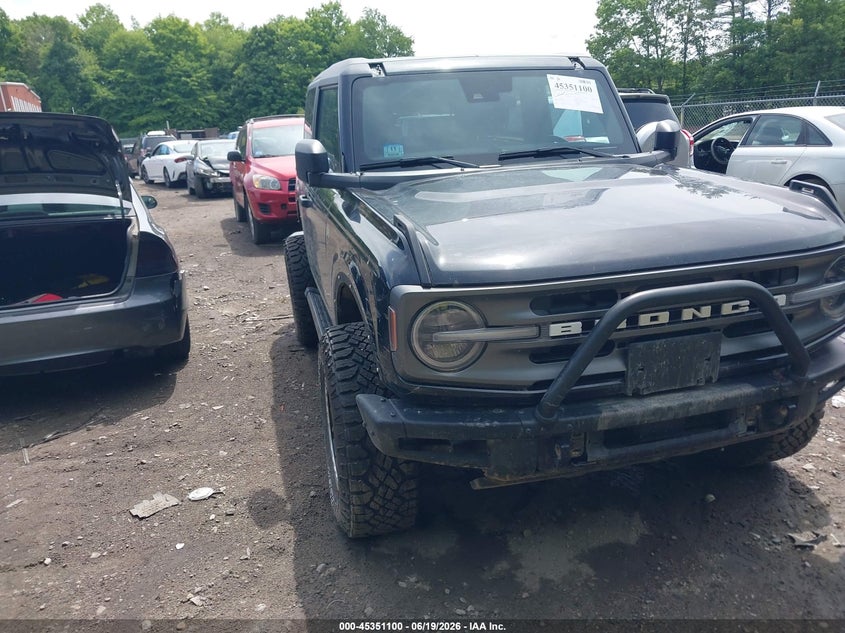 2023 Ford Bronco VIN 1FMDE5CH9PLB76342 — IAAI salvage auction photo