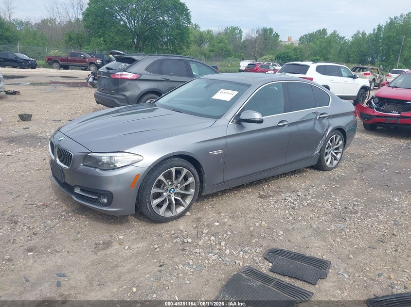 2016 BMW VIN WBA5B3C50GD549738 IAAI salvage auction — SIDE, Clear (Wisconsin), sold $6,650 on 2026-07-30 (photo 2)