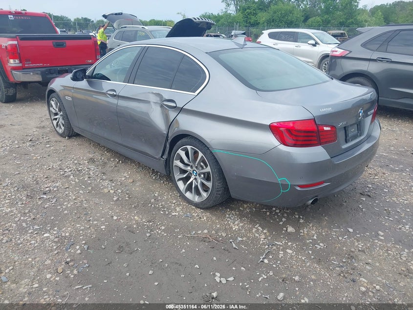 2016 BMW VIN WBA5B3C50GD549738 IAAI salvage auction — SIDE, Clear (Wisconsin), sold $6,650 on 2026-07-30 (photo 3)
