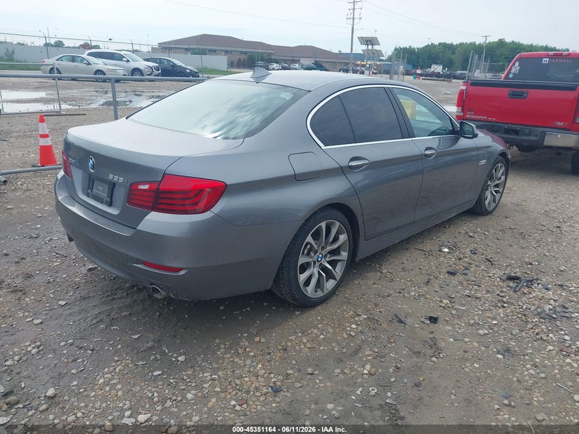 2016 BMW VIN WBA5B3C50GD549738 IAAI salvage auction — SIDE, Clear (Wisconsin), sold $6,650 on 2026-07-30 (photo 4)