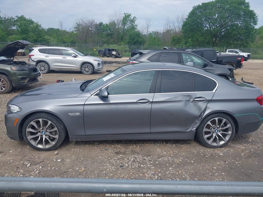 2016 BMW VIN WBA5B3C50GD549738 IAAI salvage auction — SIDE, Clear (Wisconsin), sold $6,650 on 2026-07-30 (photo 6)