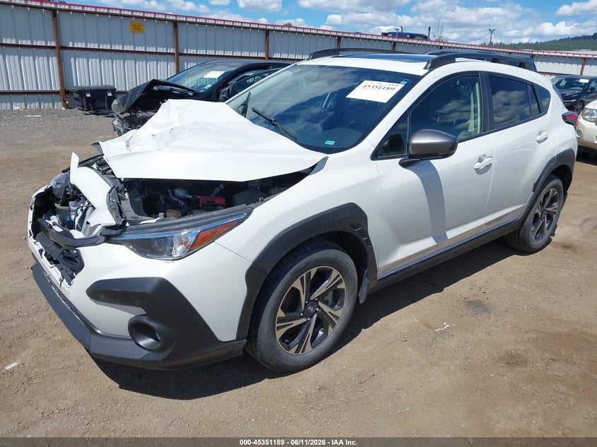 2024 Subaru Xv VIN JF2GUADC8RH217244 IAAI salvage auction — FRONT END, Salvage Title, sold $3,250 on 2026-07-28 (photo 2)