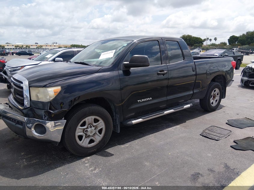 2012 Toyota Tundra VIN 5TFRM5F10CX041491 IAAI salvage auction — RIGHT SIDE, Rebuildable (Florida), sold $2,500 on 2026-07-16 (photo 2)