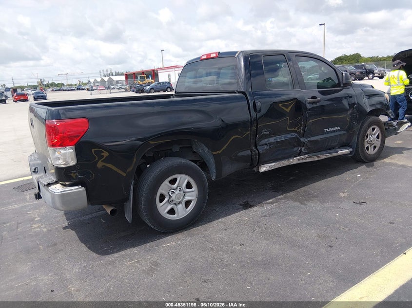 2012 Toyota Tundra VIN 5TFRM5F10CX041491 IAAI salvage auction — RIGHT SIDE, Rebuildable (Florida), sold $2,500 on 2026-07-16 (photo 4)