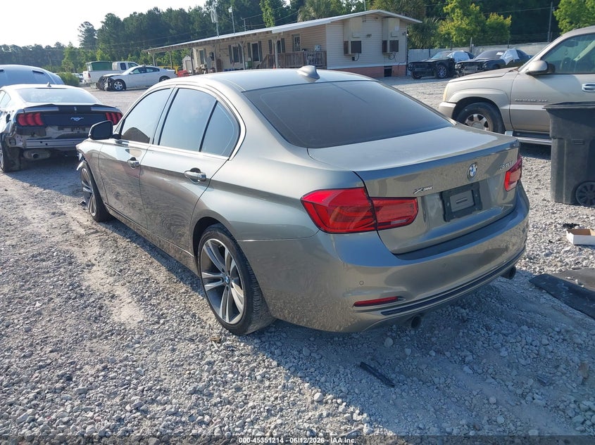 2016 BMW 3er VIN WBA8B7G59GNT70610 IAAI salvage auction — FRONT END, Wait Title, sold $5,700 on 2026-08-18 (photo 3)