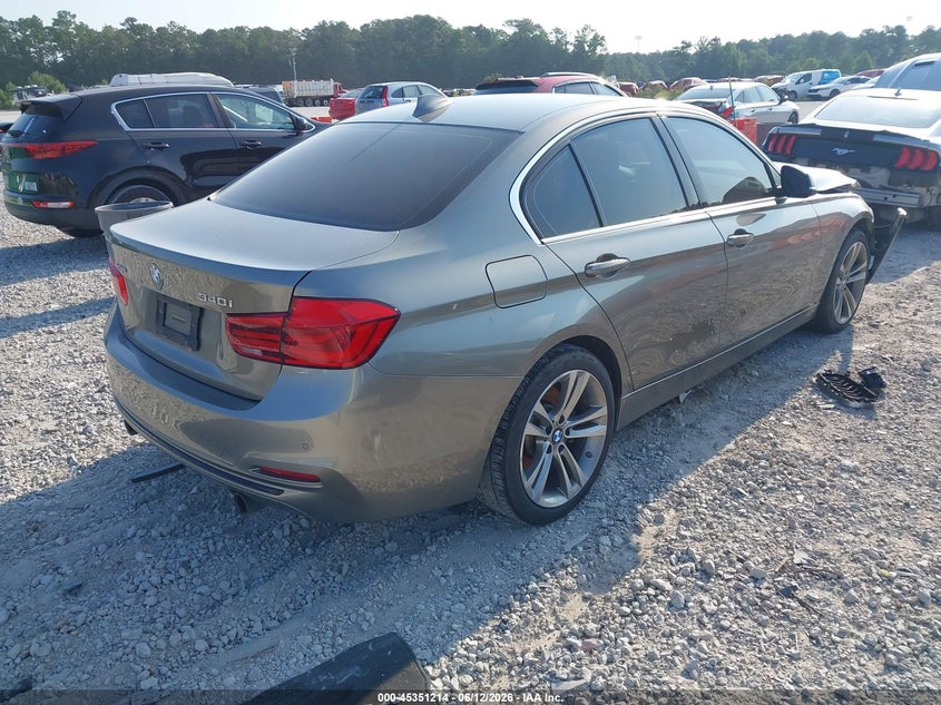 2016 BMW 3er VIN WBA8B7G59GNT70610 IAAI salvage auction — FRONT END, Wait Title, sold $5,700 on 2026-08-18 (photo 4)