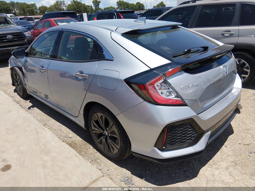 2018 Honda Civic VIN SHHFK7H59JU216881 IAAI salvage auction — LEFT FRONT, Original (Texas), sold $5,000 on 2026-07-29 (photo 3)