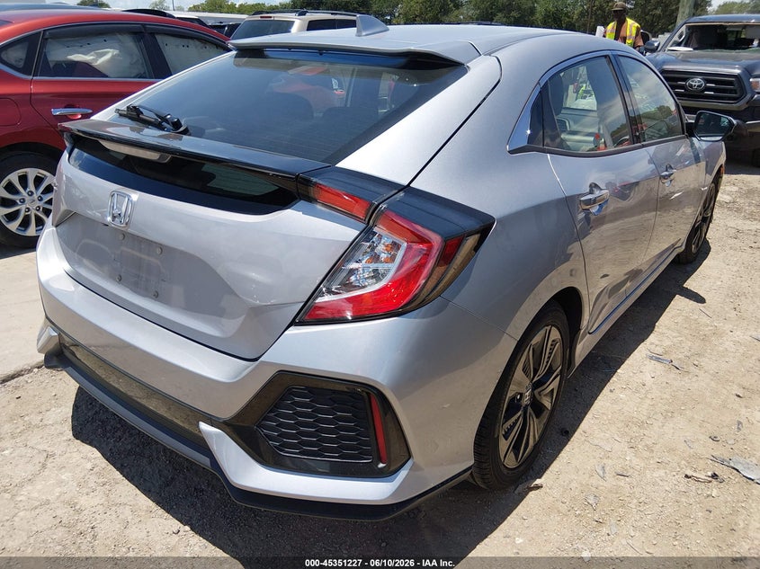 2018 Honda Civic VIN SHHFK7H59JU216881 IAAI salvage auction — LEFT FRONT, Original (Texas), sold $5,000 on 2026-07-29 (photo 4)