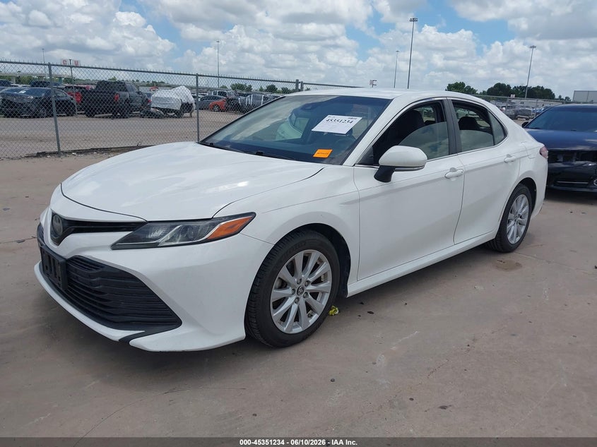 2018 Toyota Camry VIN JTNB11HK9J3029820 IAAI salvage auction — ROOF, Original (Texas), sold $4,750 on 2026-07-18 (photo 2)