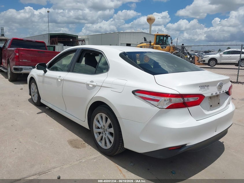 2018 Toyota Camry VIN JTNB11HK9J3029820 IAAI salvage auction — ROOF, Original (Texas), sold $4,750 on 2026-07-18 (photo 3)