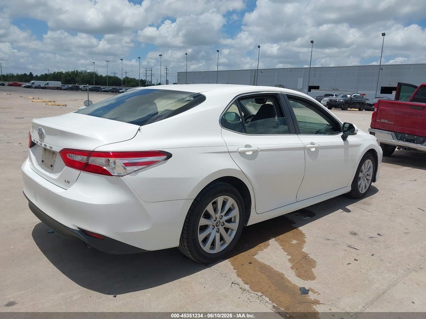 2018 Toyota Camry VIN JTNB11HK9J3029820 IAAI salvage auction — ROOF, Original (Texas), sold $4,750 on 2026-07-18 (photo 4)