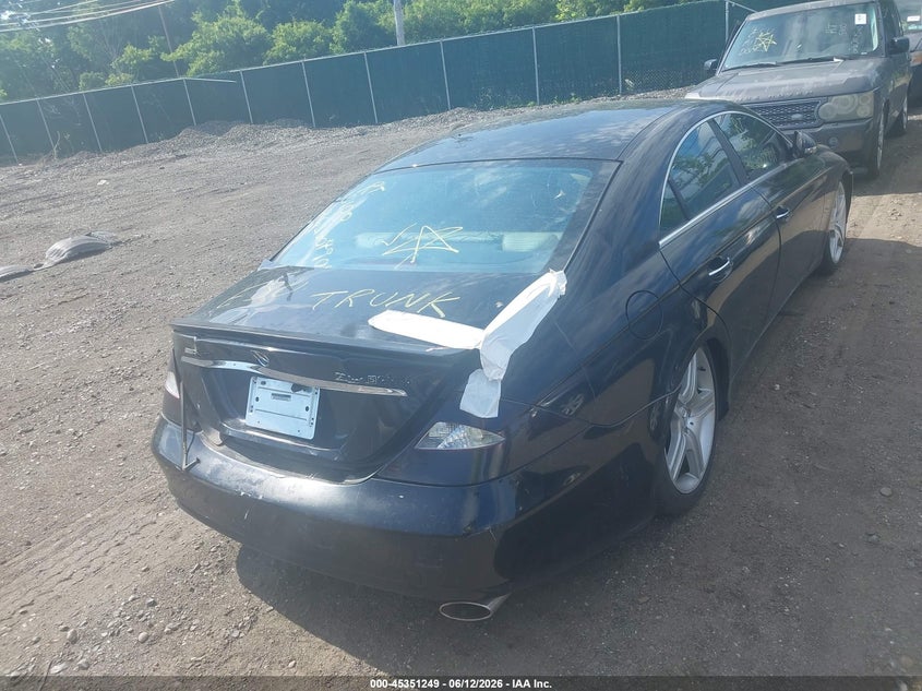 2006 Mercedes-benz Cls-class VIN WDDDJ75X76A032031 IAAI salvage auction — ALL OVER, Bill Of Sale (New York), sold $450 on 2026-07-14 (photo 4)
