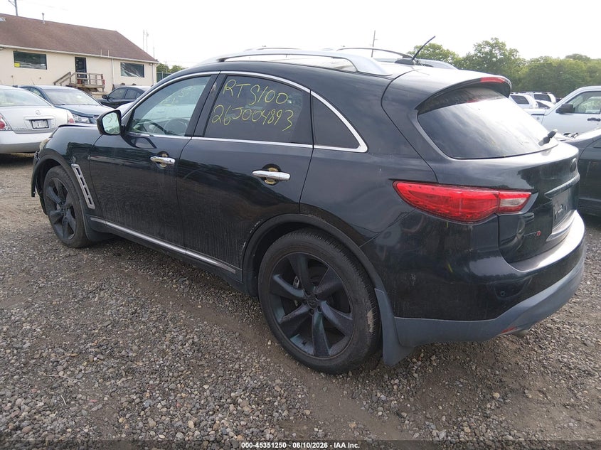 2009 Infiniti Fx50 VIN JNRBS18W59M201237 IAAI salvage auction — FRONT & REAR, Bill Of Sale (New York), sold $550 on 2026-07-14 (photo 3)