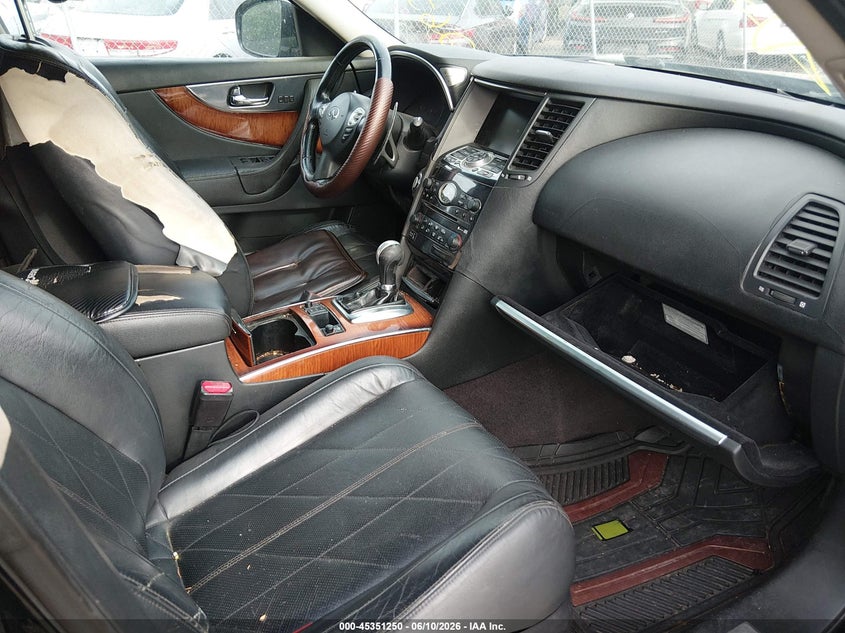 2009 Infiniti Fx50 VIN JNRBS18W59M201237 IAAI salvage auction — FRONT & REAR, Bill Of Sale (New York), sold $550 on 2026-07-14 (photo 5)